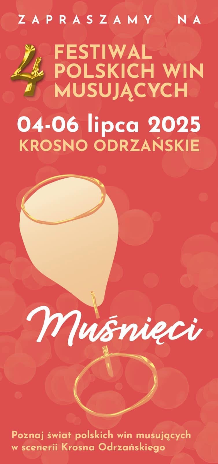 Krosno znów zorganizuje Festiwal Win Musujących Radio Zachód - Lubuskie