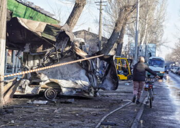 Zniszczona Odessa po rosyjskich atakach (PAP/Alena Solomonova)