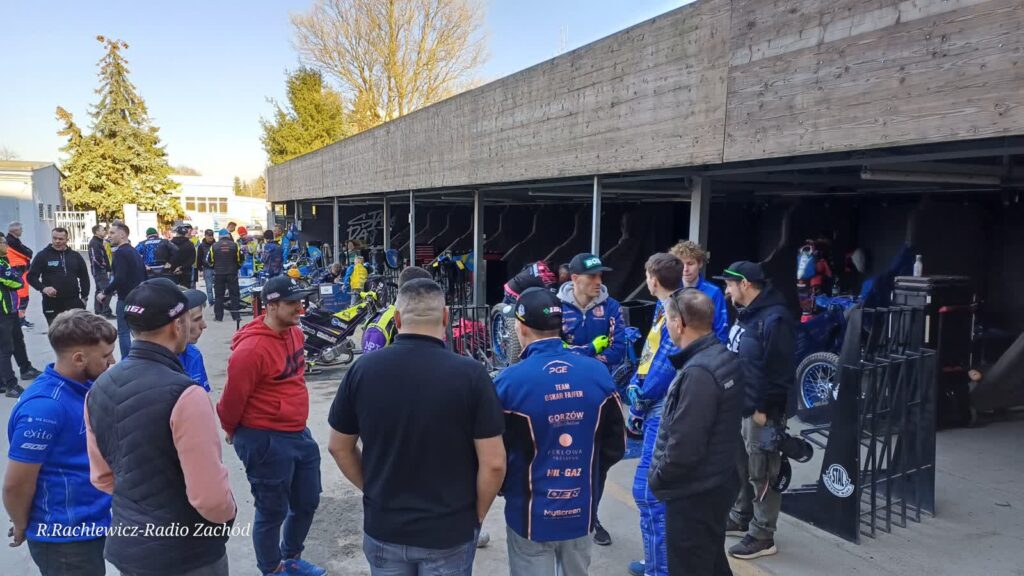 Żużlowcy Stali otwarcie trenowali Radio Zachód - Lubuskie