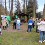 Mieszkańcy Zagórza w gm. Czerwieńsk protestują przeciwko wycinaniu olchowych lasów (fot. Piotr Bakselerowicz)