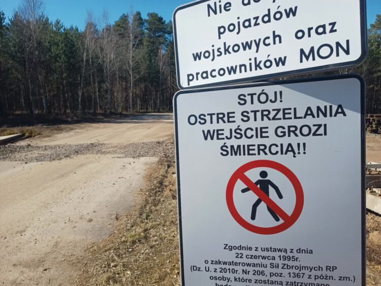 Na poligonach intensywne ćwiczenia z ostrą amunicją 9 fot. K.Gonera