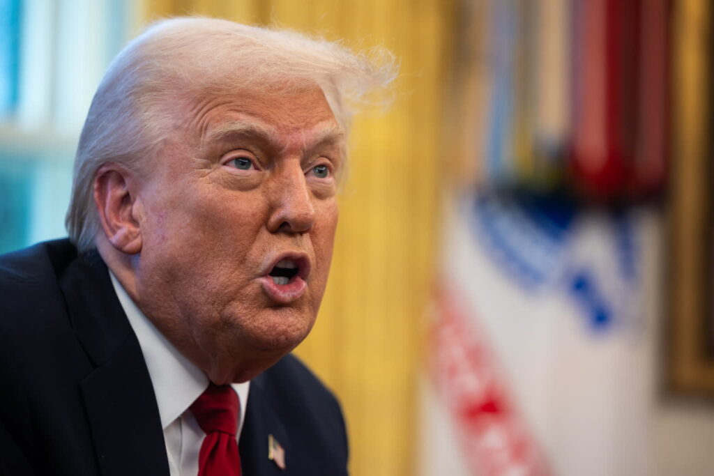 Donald Trump (PAP/EPA/FRANCIS CHUNG/POOL)