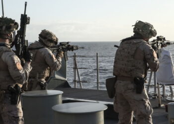 Żołnierze NATO - zdj. ilustracyjne (PAP/EPA/ENRIQUE DEL VISO)