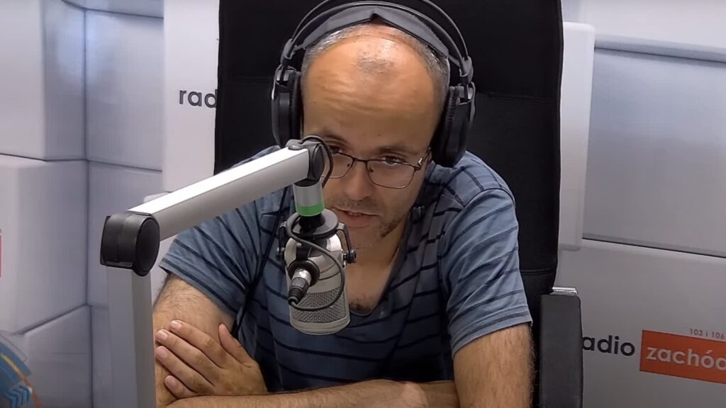 Filip Górecki, dziennikarz sportowy Filip Górecki, dziennikarz sportowy Radio Zachód - Lubuskie