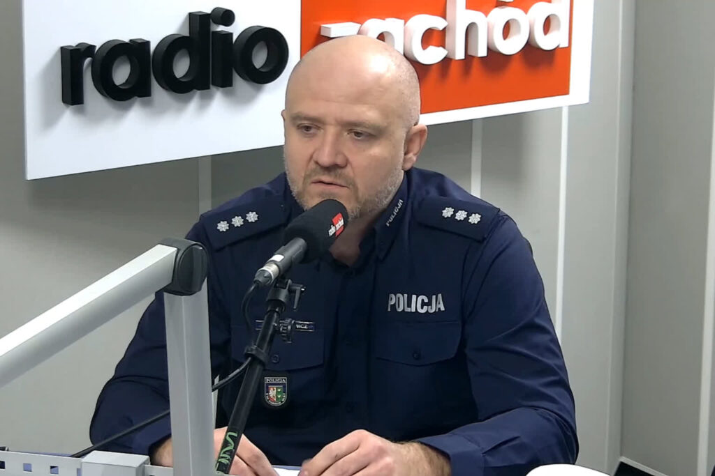 Grzegorz Jaroszewicz, rzecznik gorzowskiej policji 1 Grzegorz Jaroszewicz, rzecznik gorzowskiej policji Radio Zachód - Lubuskie