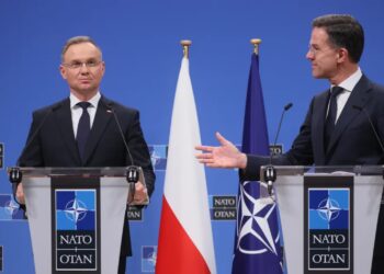 Andrzej Duda i Mark Rutte Fot. PAP/Leszek Szymański