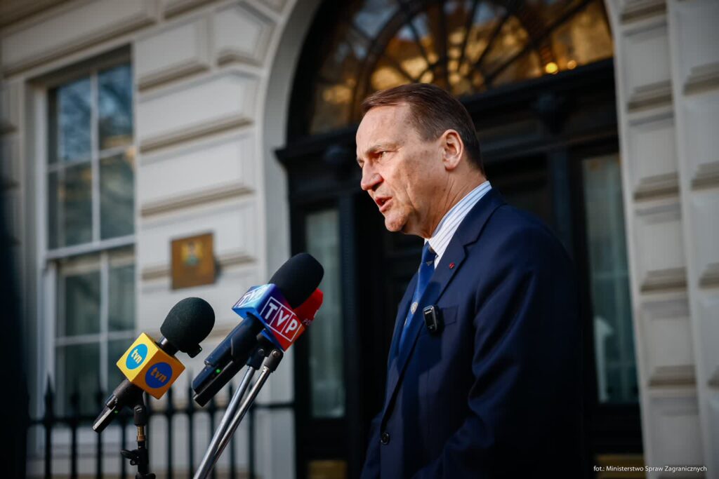 Radosław Sikorski. Fot. x.com/MSZ_RP