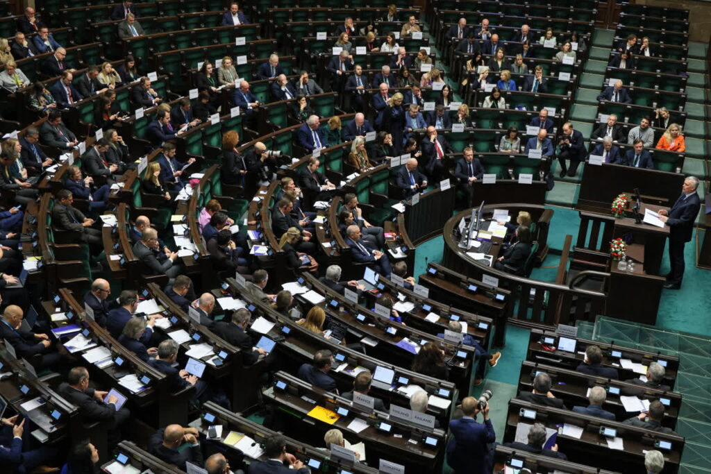 Posiedzenie sejmu (PAP/Paweł Supernak)