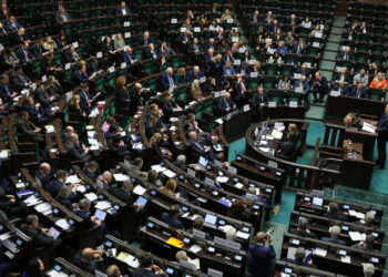 Gramatyka: Podatek cyfrowy wyniesie kilka procent 16 Posiedzenie sejmu (PAP/Paweł Supernak)