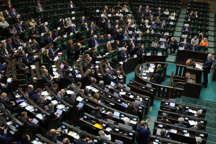 Posiedzenie sejmu (PAP/Paweł Supernak)