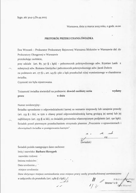 Prokuratura podała przyczynę śmierci Barbary Skrzypek [AKTUALIZOWANY] Radio Zachód - Lubuskie