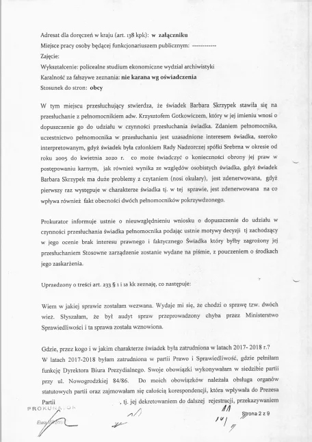 Prokuratura podała przyczynę śmierci Barbary Skrzypek [AKTUALIZOWANY] Radio Zachód - Lubuskie