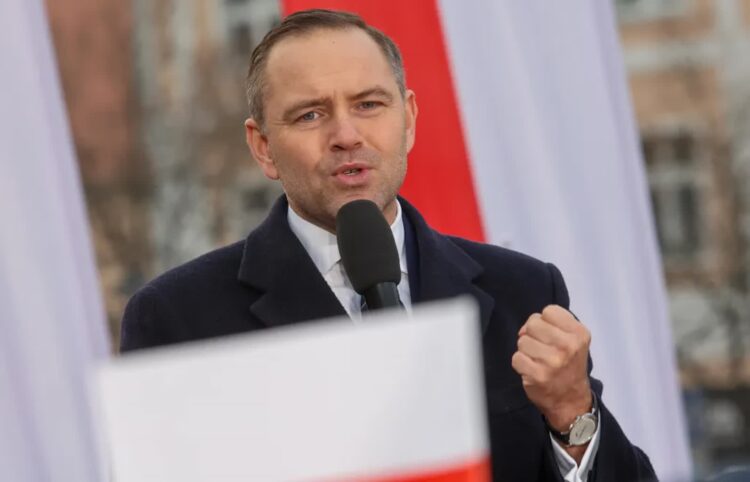 Nawrocki poznał neonazistę Horodkę podczas wykładu w areszcie śledczym? Odpowiedź zakładu 9 Karol Nawrocki. Fot. PAP/Mikołaj Kuras