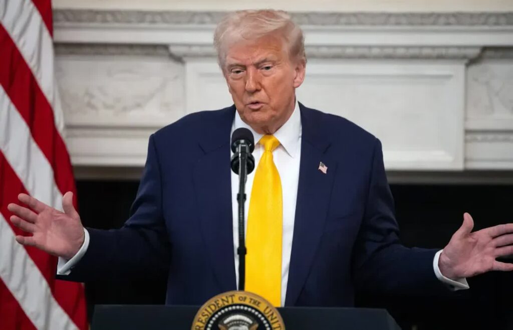 Trump o negocjacjach ws. Ukrainy. "Jeśli ktoś nie chce umowy ws. zakończenia wojny, nie będzie słuchany" 3 Donald Trump. Fot. EPA/FRANCIS CHUNG / POOL