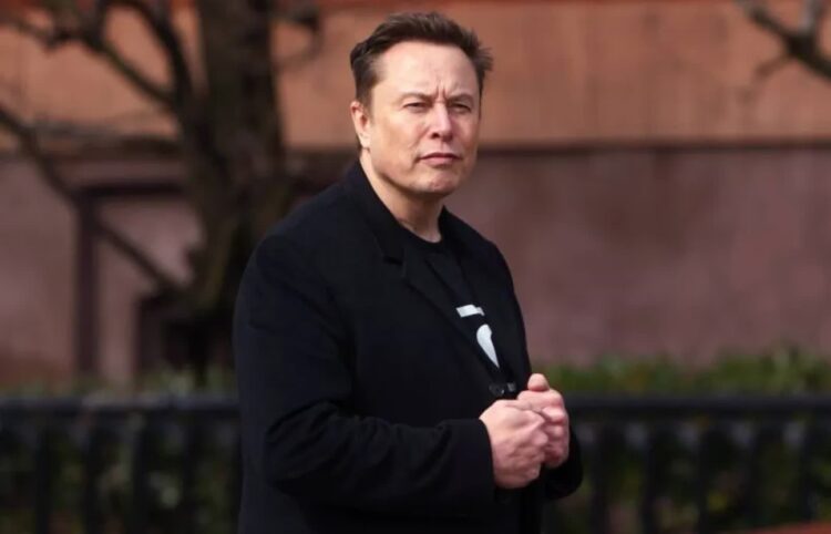 Elon Musk. Fot. PAP/EPA/WILL OLIVER
