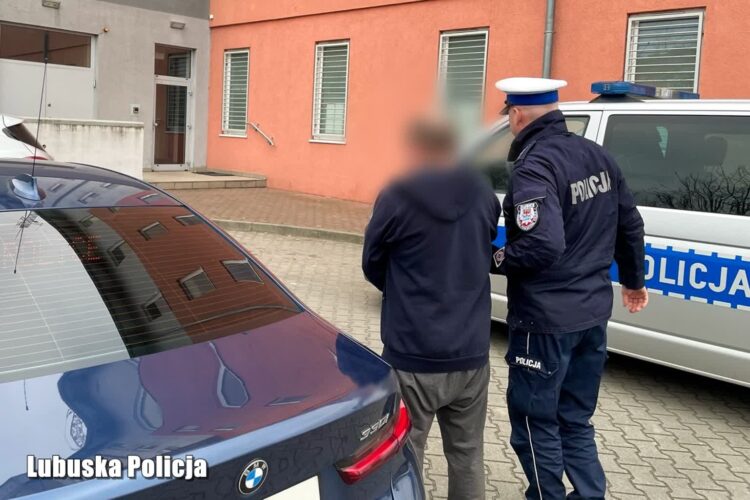 50-letni kierowca zatrzymany w Słubicach miał prawie trzy promile alkoholu (KPP Słubice)