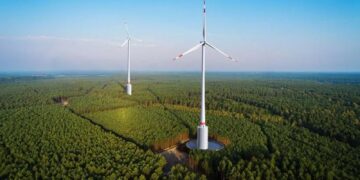 Protest przeciwko farmie wiatrowej w lesie 10 Wiatraki - zdj. ilustracyjne (www.inzynieria.com)