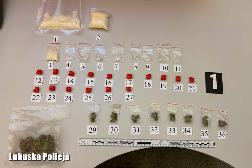 Świebodzin. Dwie kobiety z zarzutami w związku z posiadaniem dużej ilości narkotyków (KPP Świebodzin)