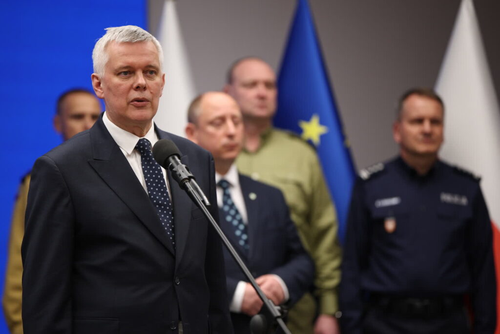 Tomasz Siemoniak z wizytą w Krakowie (PAP/Łukasz Gągulski)