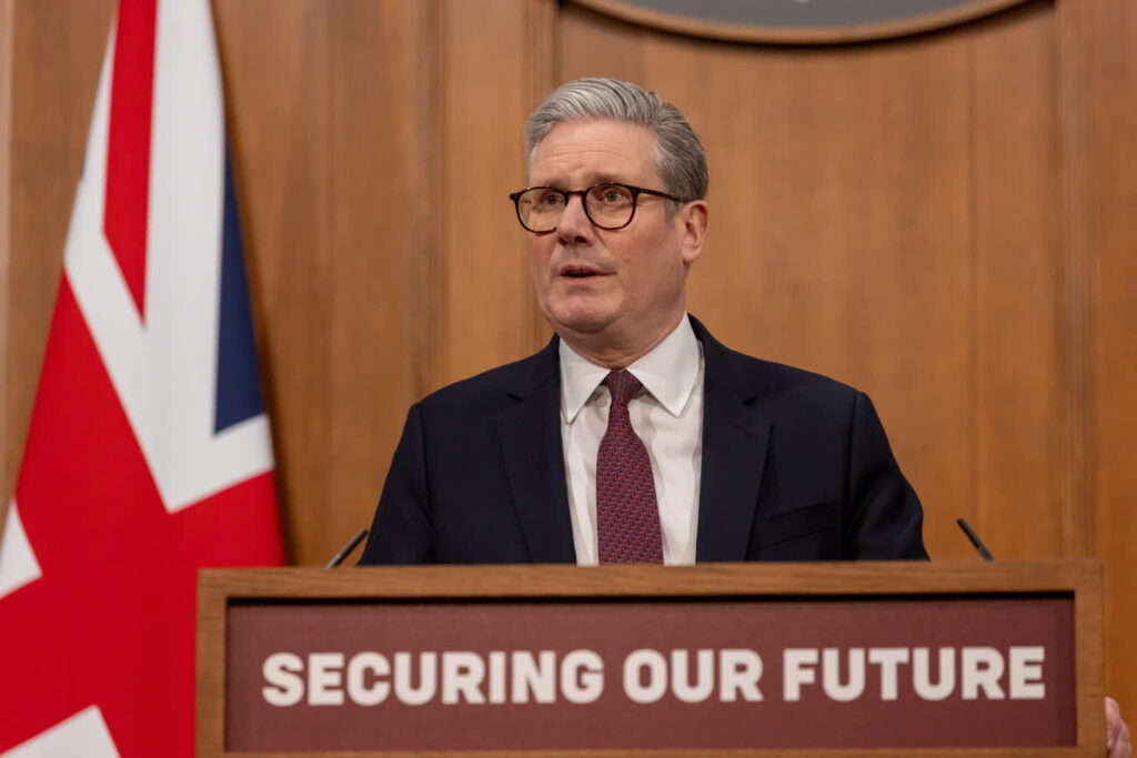 Keir Starmer (PAP/EPA/Betty Laura Zapata)