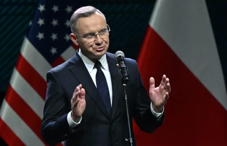 Prezydent RP Andrzej Duda, fot. PAP/Radek Pietruszka