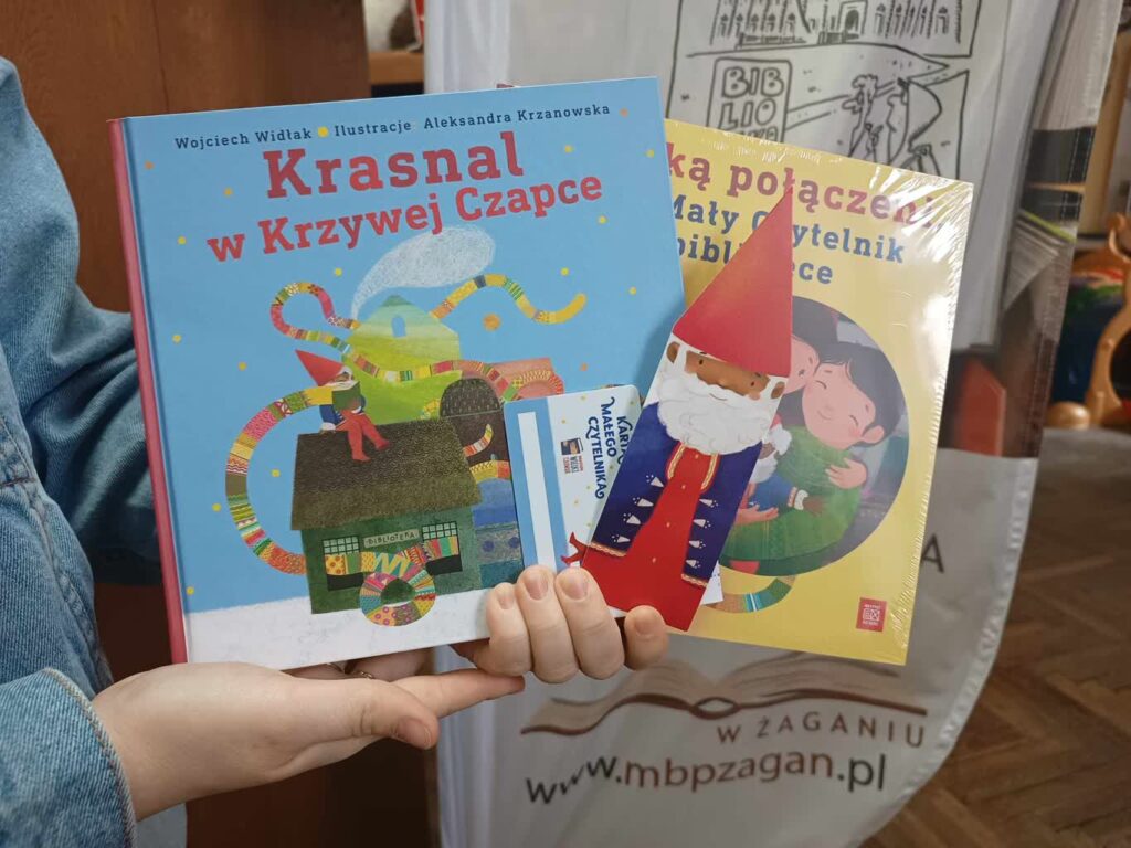 Projekt czytelniczy w żagańskiej bibliotece fot. K.Gonera