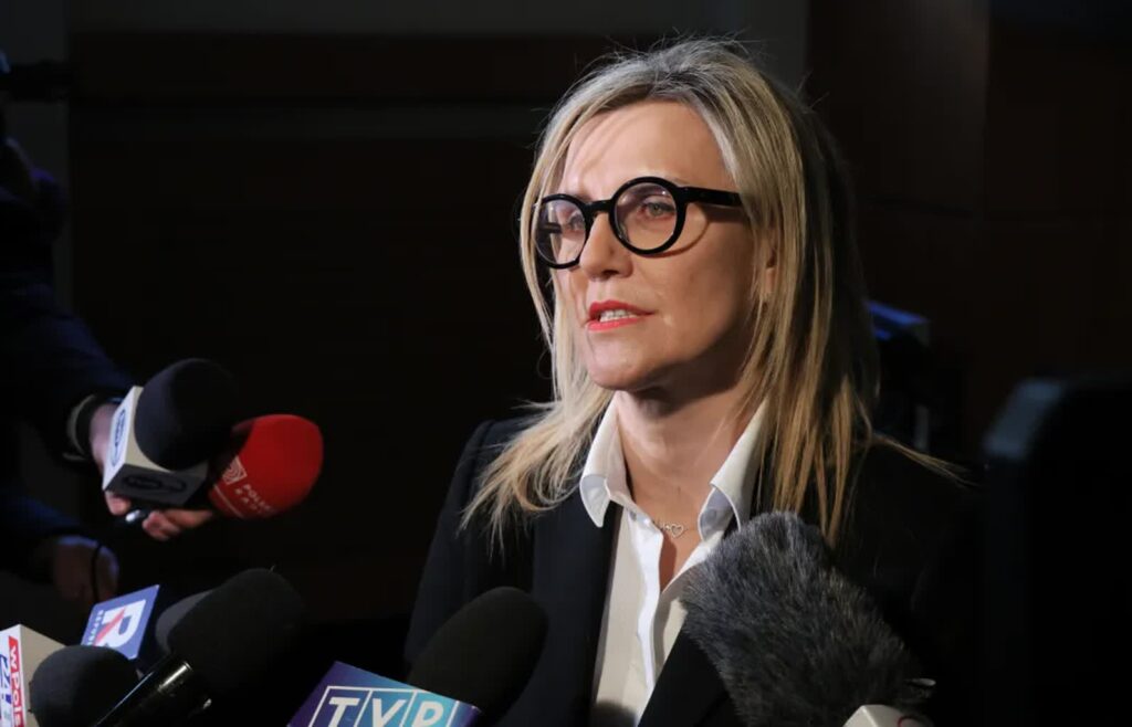 Prokurator Ewa Wrzosek. Fot. PAP/Paweł Supernak