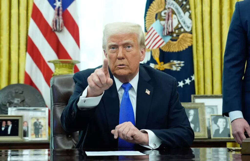 Donald Trump. Fot. PAP/EPA/YURI GRIPAS