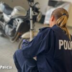 19-letni motocyklista potrącił policjanta i uciekł (KPP Międzyrzecz)