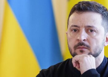 Wołodymyr Zełenski Fot. PAP/EPA/JAVAD PARSA