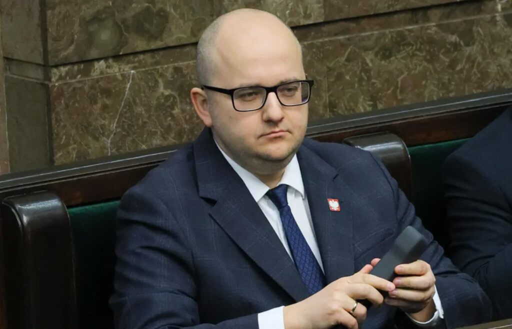 Poseł PiS Dariusz Matecki. Fot. PAP/Rafał Guz