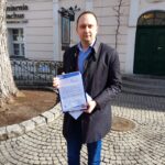 Grzegorz Maćkowiak, radny PiS z Zielonej Góry, oskarża o agitację, bo dostał list (fot. Piotr Bakselerowicz/RZ)