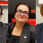Krystyna Sibińska (KO), Anita Kucharska-Dziedzic (Lewica) i Elżbieta Rafalska (PiS) o spotkaniu Trump - Zełeński (fot. RZ)