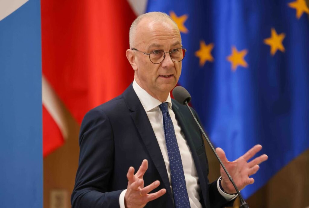 Marcin Jabłoński, marszałek województwa lubuskiego (fot. Paweł Wańczko/Lubuskie.pl)