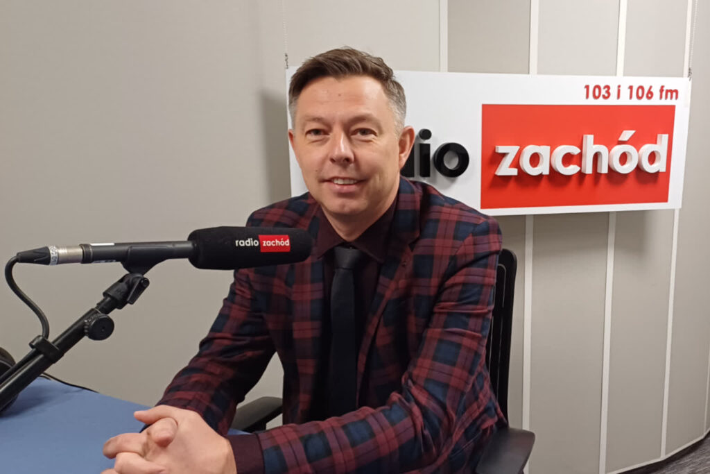Paweł Tymszan, wójt Desczna Radio Zachód - Lubuskie