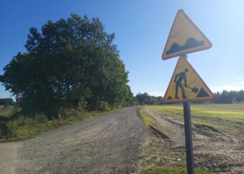 Ruszyła budowa drogi łączącej mały Bożnów z drogą krajową 10 fot. K.Gonera