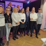 Anna Bryłka, wiceprezeska Ruchu Narodowego i europsłanka Konfederacji, na spotkaniu z sympatykami w Zielonej Górze (fot. Piotr Bakselerowicz)