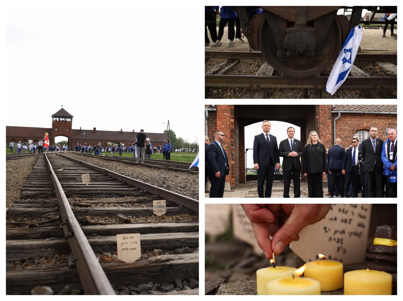 Rozpoczęła się główna ceremonia podczas Marszu Żywych. Lubuszanie wśród uczestników uroczystości