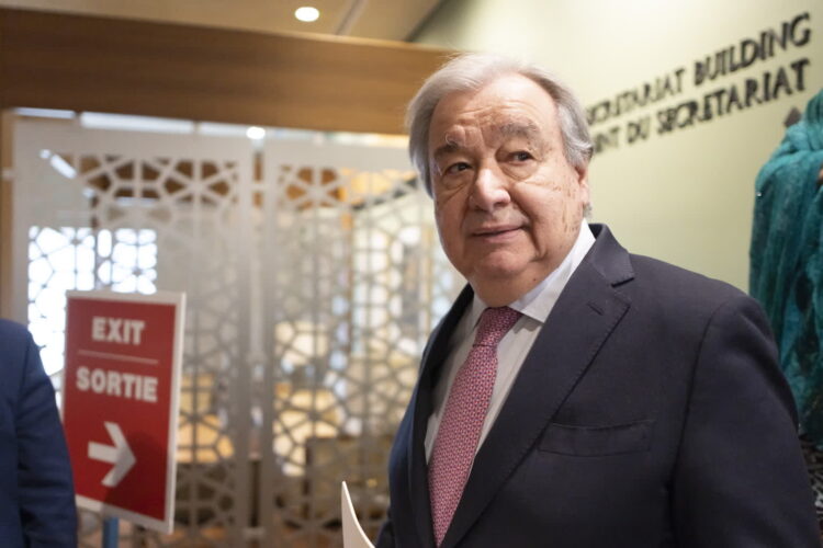 Antonio Guterres (PAP/EPA/JUSTIN LANE)