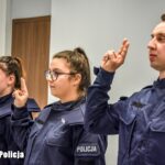 Nowi funkcjonariusze dołączyli do Lubuskiej Policji [GALERIA ZDJĘĆ] Radio Zachód - Lubuskie