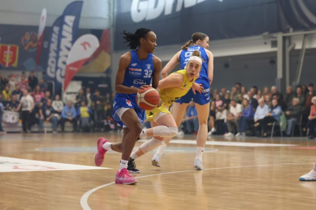 Gdynia wykorzystała atut własnej hali fot. P.Kaczmarek/AZS AJP Gorzów Wlkp.