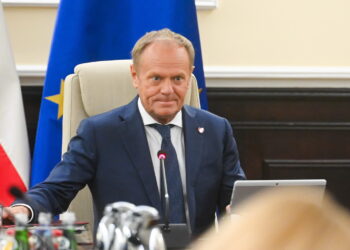 Premier podczas posiedzenia rządu Fot. PAP/Piotr Nowak