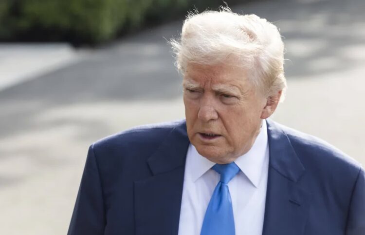 Donald Trump Fot. PAP/EPA/JIM LO SCALZO