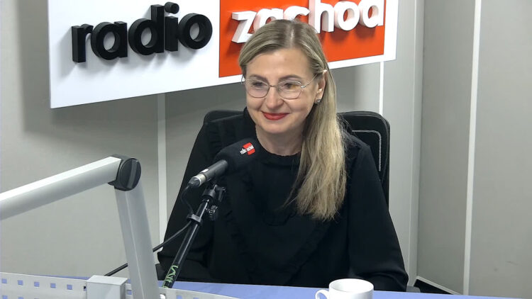 Ewa Dominiak prezes Zarządu Oddziału ZNP w Gorzowie Radio Zachód - Lubuskie