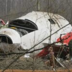 Wrak Tu-154, na pokładzie którego znajdowała się polska delegacja Fot. PAP/EPA/SERGEI CHIRIKOV