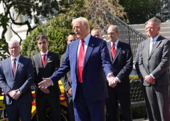 Donald Trump (PAP/EPA/CHRIS KLEPONIS/POOL)