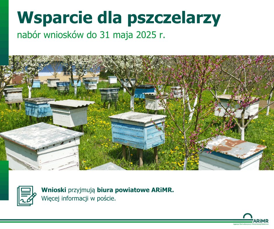 ARiMR ma pieniądze na wsparcie lokalnych pszczelarzy Radio Zachód - Lubuskie