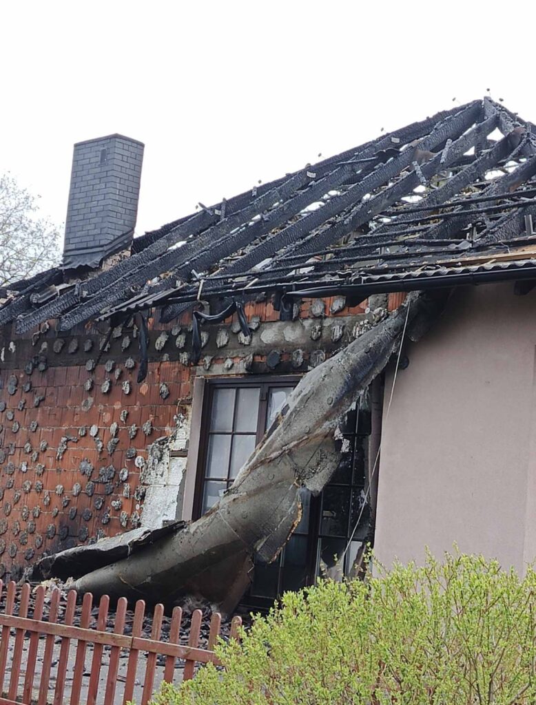 Pożar Azylu na Koziej Radio Zachód - Lubuskie