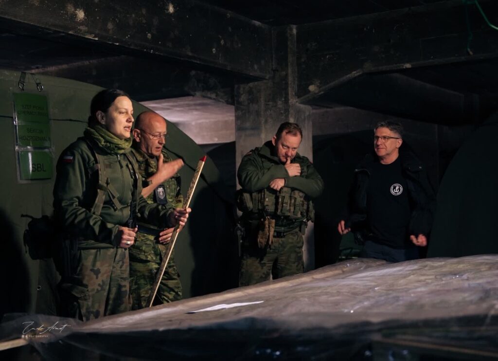 Ćwiczenia sztabowe "Lodowa Burza-25" (fot. 16 DBOT)