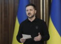 Wołodymyr Zełenski (PAP/EPA/STRINGER)